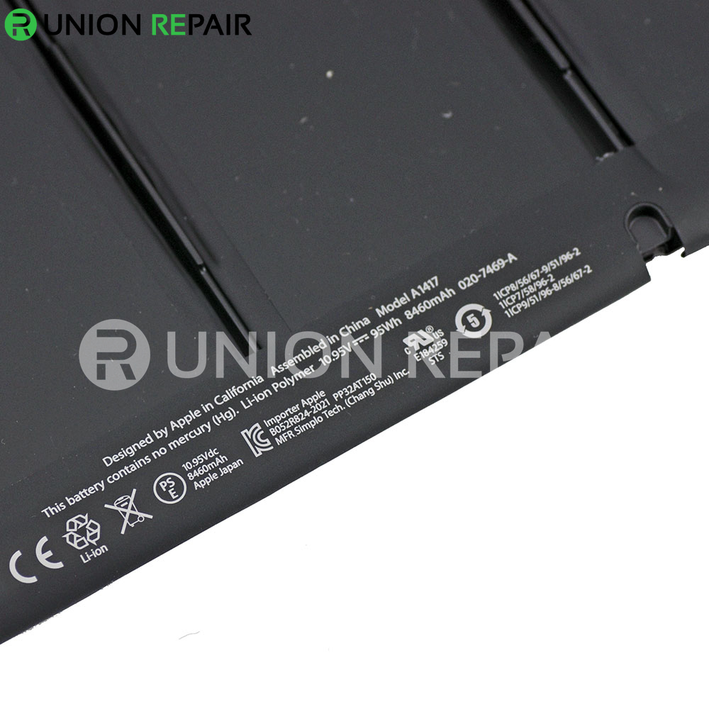 battery for 2013 mac book pro